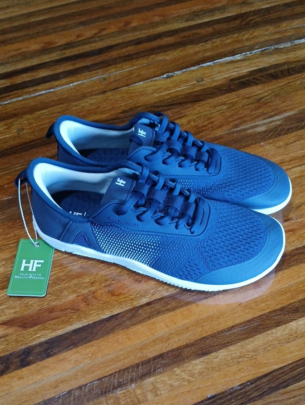 Hike Footwear HF Stride Barefoot Sneaker - Navy Blue -  9